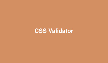css html validator