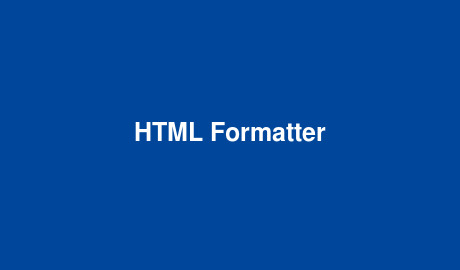 HTML Formatter