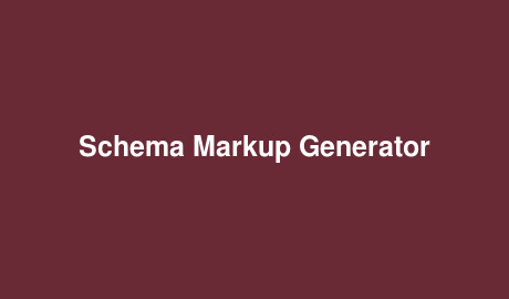 Schema Markup Generator