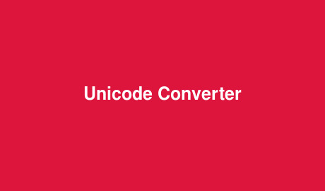 Unicode Converter